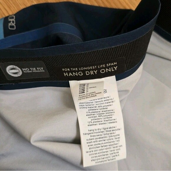 O'Neil Hyperfreak Hydro Board Shorts Mens 36 Blue No Tie Fly Swim Trunks Stretch - Picture 3 of 8